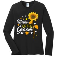 Wedding Matching Tee Mother of the Groom Sister Of The Groom Ladies Long Sleeve Shirt