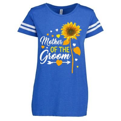 Wedding Matching Tee Mother of the Groom Sister Of The Groom Enza Ladies Jersey Football T-Shirt