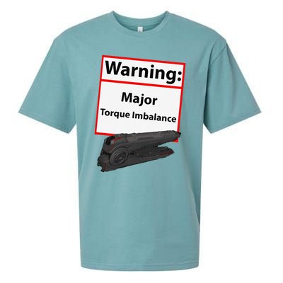 Warning Major Torque Imbalance Sueded Cloud Jersey T-Shirt