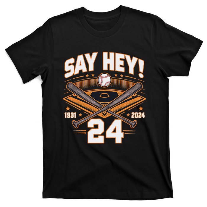 Willie Mays Tribute 19312024 T-Shirt