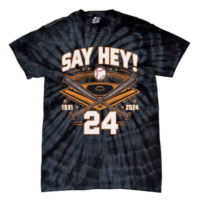 Willie Mays Tribute 19312024 Tie-Dye T-Shirt