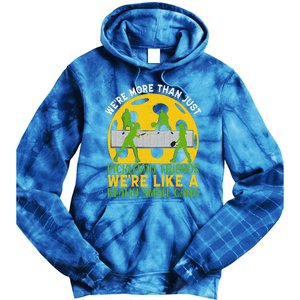 We're More Than Just Pickleball Friends We Re Like A Really Small Gang Tie Dye Hoodie