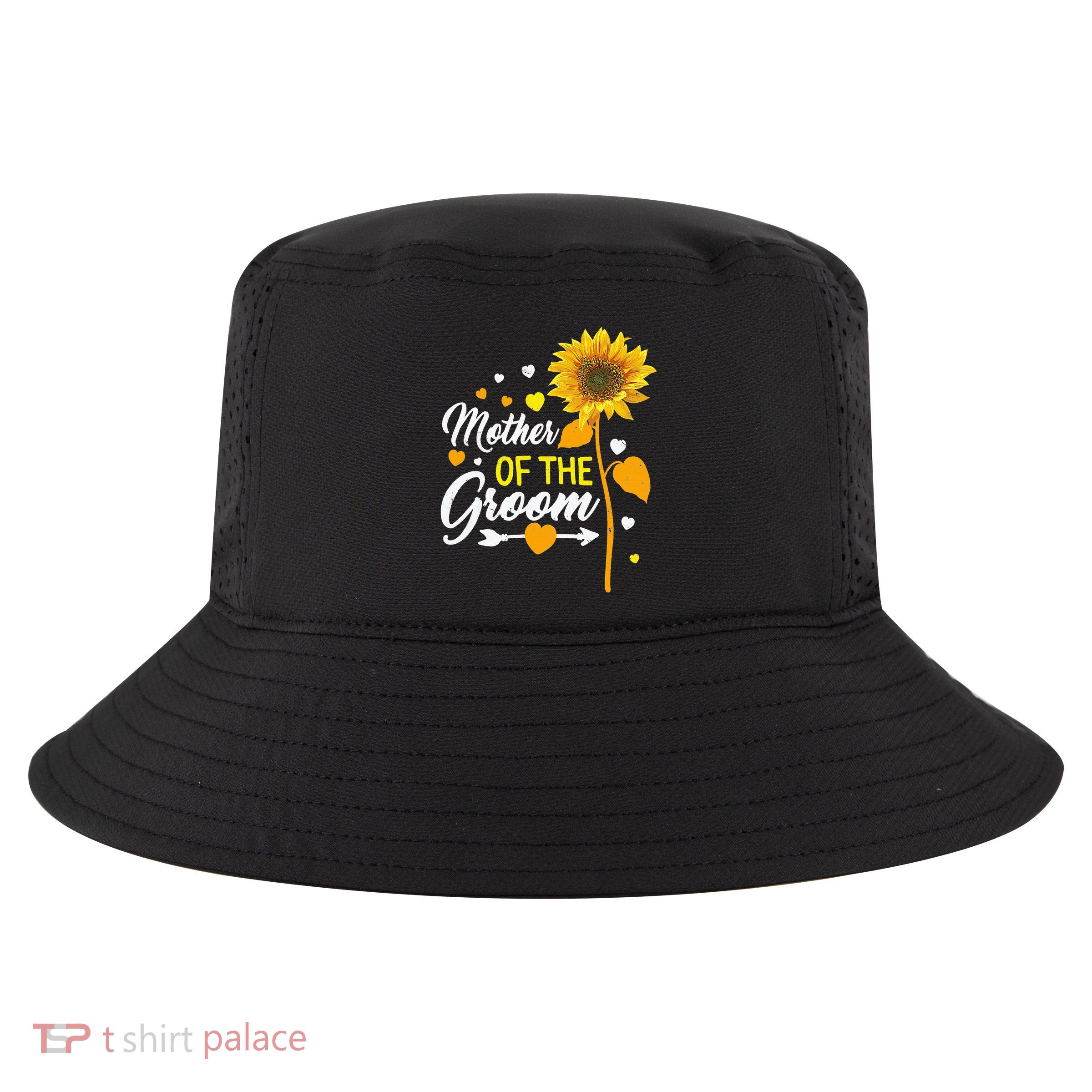 Wedding Matching Tee Mother of the Groom Sister Of The Groom Cool Comfort Performance Bucket Hat