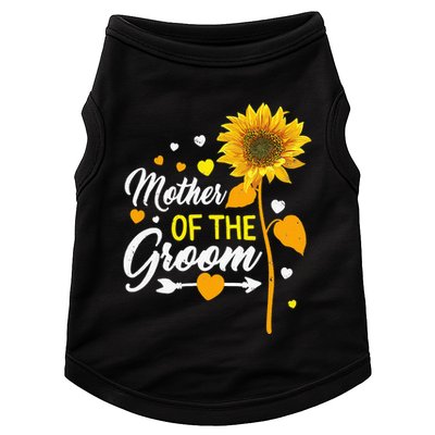 Wedding Matching Tee Mother of the Groom Sister Of The Groom Doggie Tank