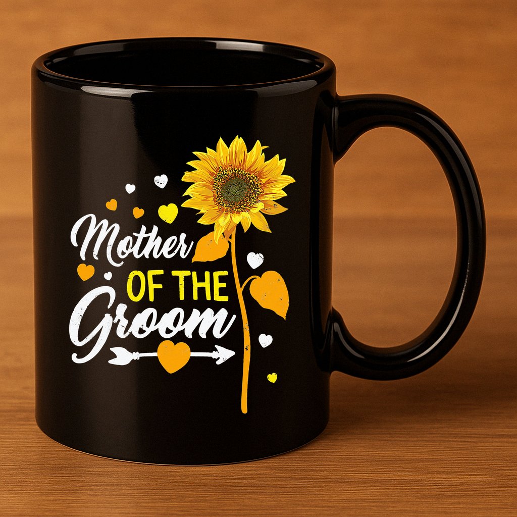 Wedding Matching Tee Mother of the Groom Sister Of The Groom 11oz C Handle Ceramic Mug