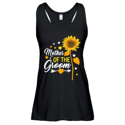 Wedding Matching Tee Mother of the Groom Sister Of The Groom Ladies Essential Flowy Tank
