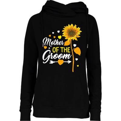 Wedding Matching Tee Mother of the Groom Sister Of The Groom Womens Funnel Neck Pullover Hood