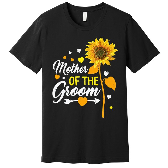 Wedding Matching Tee Mother of the Groom Sister Of The Groom Premium T-Shirt