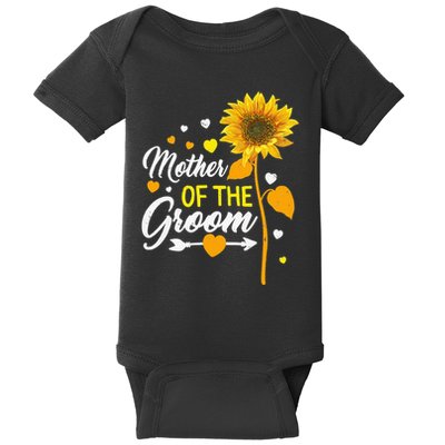 Wedding Matching Tee Mother of the Groom Sister Of The Groom Baby Bodysuit