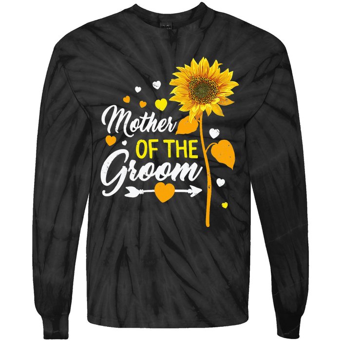 Wedding Matching Tee Mother of the Groom Sister Of The Groom Tie-Dye Long Sleeve Shirt