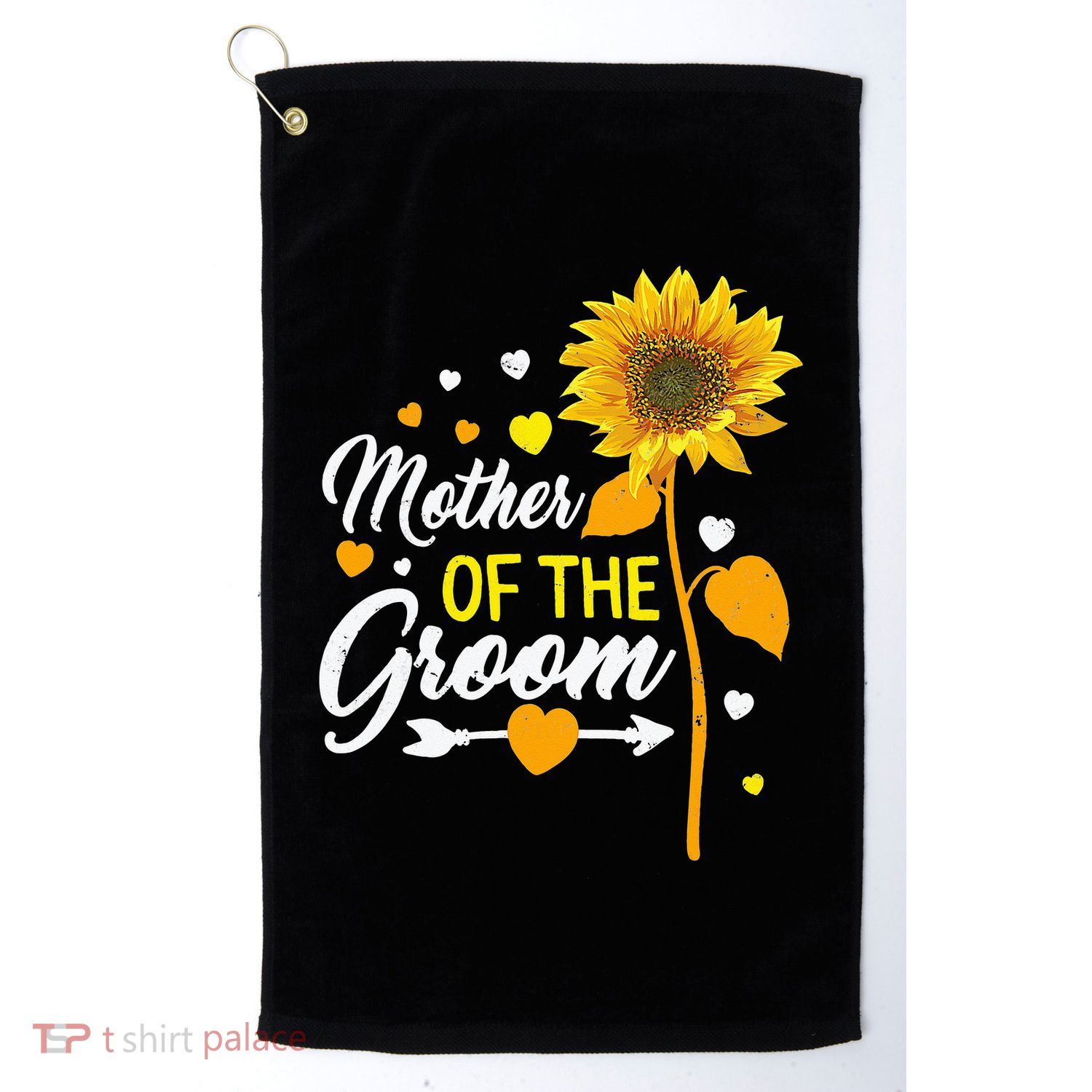 Wedding Matching Tee Mother of the Groom Sister Of The Groom Golf Towel