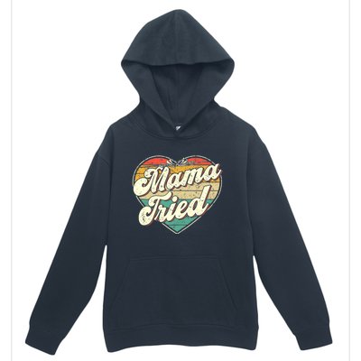 Wo Mama Tried Vintage Country Music Outlaw Retro Urban Pullover Hoodie