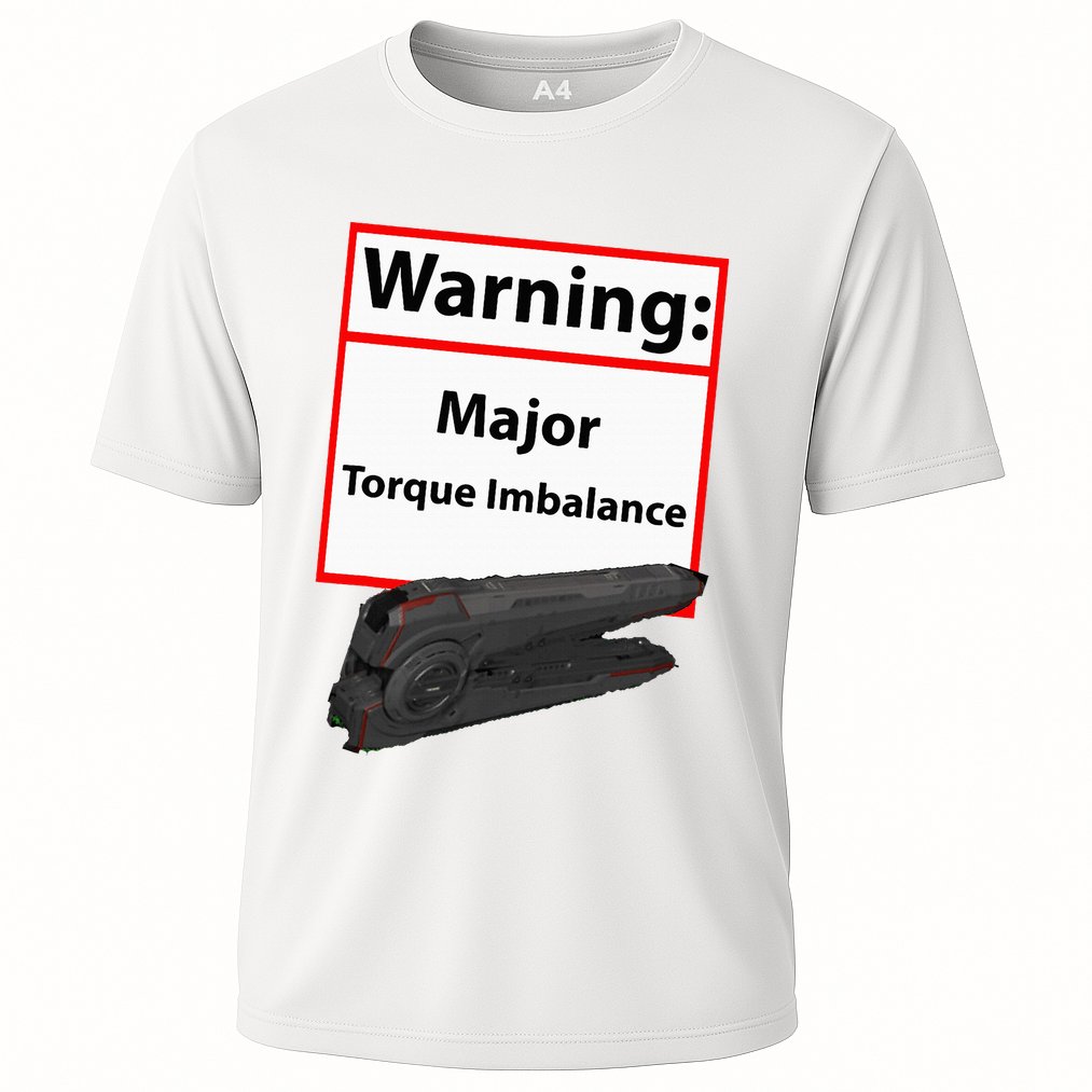Warning Major Torque Imbalance Performance Shirt