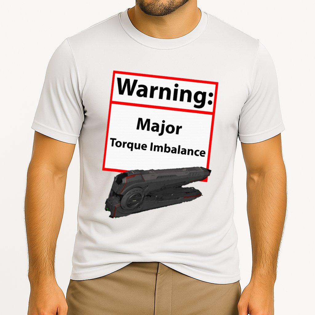Warning Major Torque Imbalance Performance Shirt