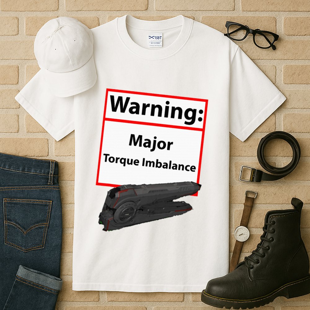 Warning Major Torque Imbalance Tall T-Shirt