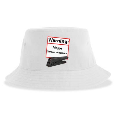 Warning Major Torque Imbalance Sustainable Bucket Hat