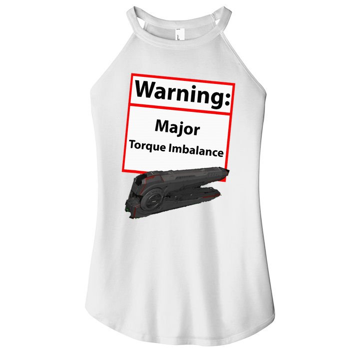 Warning Major Torque Imbalance Women's Perfect Tri Rocker Tank