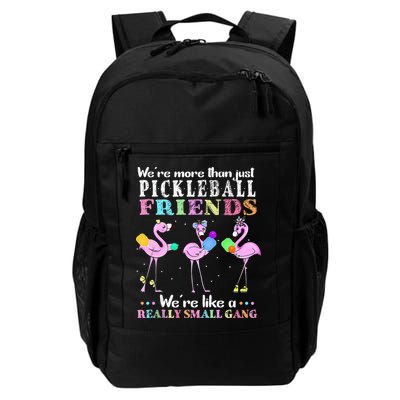 WeRe More Than Just Pickleball Friends Flamingo Backpack