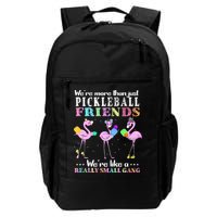 WeRe More Than Just Pickleball Friends Flamingo Backpack