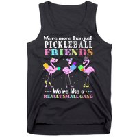 WeRe More Than Just Pickleball Friends Flamingo Tank Top