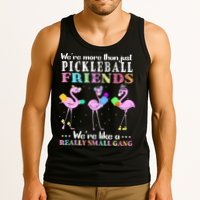 WeRe More Than Just Pickleball Friends Flamingo Tank Top