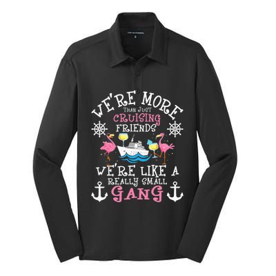 Were More Than Just Cruising Friends Cruise Ship Cruiser Silk Touch Performance Long Sleeve Polo