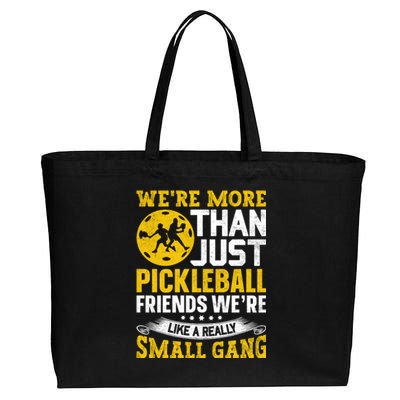 Were More Than Just Pickleball Paddle Cotton Canvas Jumbo Tote