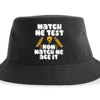 Watch Me Test Now Watch Me Ace It Test Day Sustainable Bucket Hat