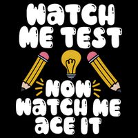 Watch Me Test Now Watch Me Ace It Test Day Wool Snapback Cap