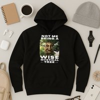 Wise Mystical Tree Face Old Mythical Oak Tree Funny Meme Hoodie