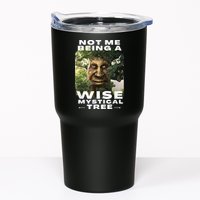 Wise Mystical Tree Face Old Mythical Oak Tree Funny Meme Tumbler