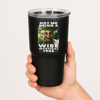 Wise Mystical Tree Face Old Mythical Oak Tree Funny Meme Tumbler