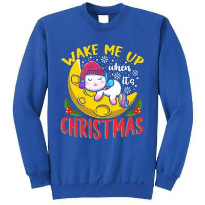 Wake Me Up For Christmas Pajama Christmas Gift Sweatshirt