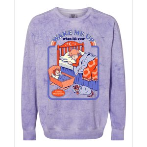 Wake Me Up Colorblast Crewneck Sweatshirt