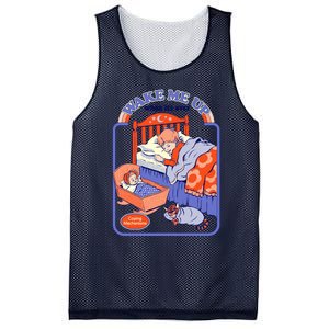 Wake Me Up Mesh Reversible Basketball Jersey Tank