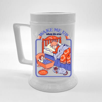 Wake Me Up Beer Stein