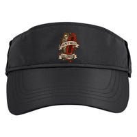 Wake Me Up When Its Halloween Funny Skeleton Coffin Adult Drive Performance Visor