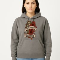 Wake Me Up When Its Halloween Funny Skeleton Coffin Hoodie