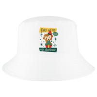 Wake Me Up When It's Christmas Monkey Cute Cool Comfort Performance Bucket Hat