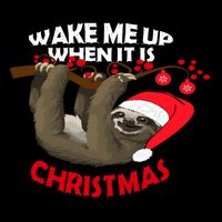 Wake Me Up When ItS Christmas Cute Sloth Design Features Cute Gift Impact Tech Backpack