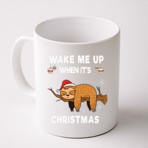 Wake Me Up When ItS Christmas Meaningful Gift Coffee Mug