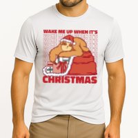 Wake Me Up When It's Christmas Sleeping Sloth Performance Shirt