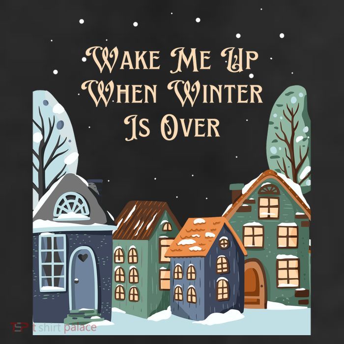 Wake Me Up When Winter Is Over 11oz C Handle Ceramic Mug