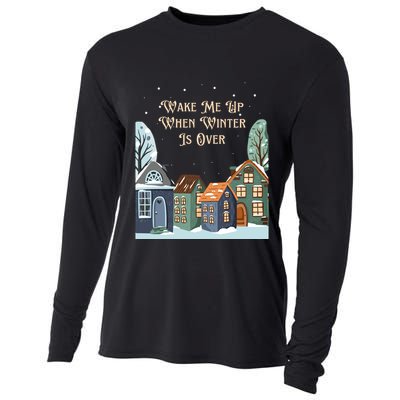 Wake Me Up When Winter Is Over Cooling Performance Long Sleeve Crew