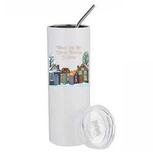 Wake Me Up When Winter Is Over Stainless Steel Tumbler