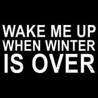 Wake Me Up When Winter Is Over Bucket Hat