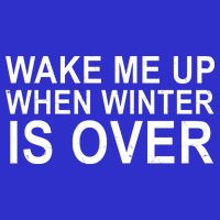 Wake Me Up When Winter Is Over T-Shirt