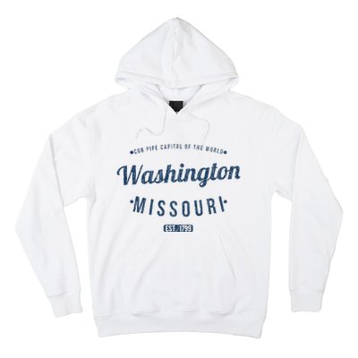 Washington Missouri Vintage Souvenir Washington Hoodie