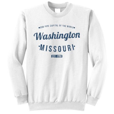 Washington Missouri Vintage Souvenir Washington Sweatshirt