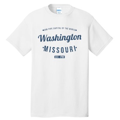 Washington Missouri Vintage Souvenir Washington Tall T-Shirt